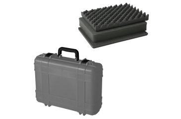 Image of Underwater Kinetics 518 Waterproof ABS Construction Dry Case w/Foam Grey 502002