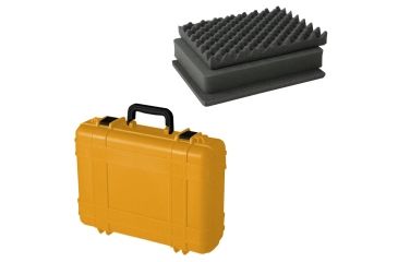 Image of Underwater Kinetics 518 Waterproof ABS Construction Dry Case w/Foam Orange 502006