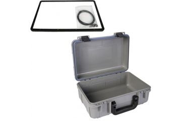 Image of Underwater Kinetics 613 Dry Case, 13.4x8.9x5.6in Interior, Panel Ring, Grey 501012