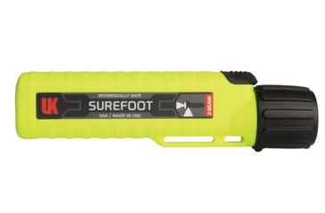 Image of Underwater Kinetics Surefoot 4AA Batteries Flashlight, eLED 2-Beam, Safety Yellow 0032705 14650 7