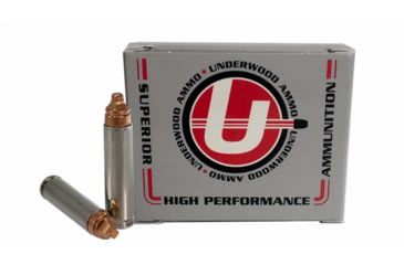 Image of Underwood Ammo .30 Carbine 85 Grain Solid Monolithic Nickel Plated Brass Cased Rifle Ammo, 20 Rounds, 854