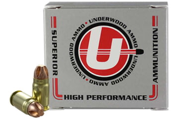 Image of Underwood Ammo .400 Cor-Bon 140 Grain Solid Monolithic Brass Cased Pistol Ammo, 20 Rounds, 449