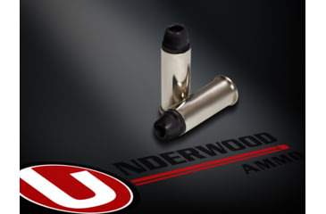 Image of Underwood Ammo .44 Special 190 Grain Coated Soft Cast Semi-Wadcutter Hollow Point Nickel Plated Brass Cased Pistol Ammo, 20 Rounds, 742