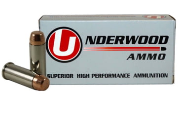 Image of Underwood Ammo .44 Special 245 Grain Full Metal Jacket Nickel Plated Brass Cased Pistol Ammo, 50 Rounds, 323