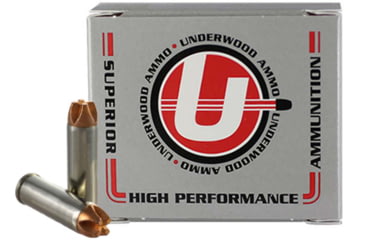 Image of Underwood Ammo .454 Casull 250 Grain Solid Monolithic Nickel Plated Brass Cased Pistol Ammo, 20 Rounds, 340