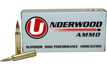 Image of Underwood Ammo .458 HAM'R 300 Grain Polymer Tipped Spitzer Brass Cased Rifle Ammo, 20 Rounds, 465