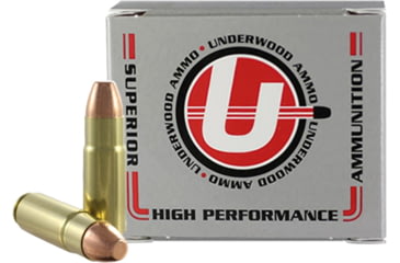 Image of Underwood Ammo .458 SOCOM 350 Grain Full Metal Jacket Brass Cased Rifle Ammo, 20 Rounds, 461