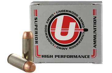 Image of Underwood Ammo .50 Action Express 300 Grain Full Metal Jacket Nickel Plated Brass Cased Pistol Ammo, 20 Rounds, 509