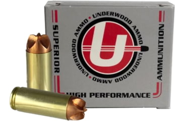 Image of Underwood Ammo .50 Action Express 230 Grain Solid Monolithic Nickel Plated Brass Cased Pistol Ammo, 20 Rounds, 914