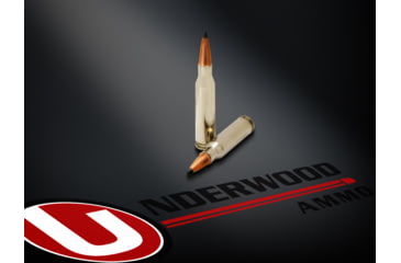 Image of Underwood Ammo 7mm-08 Remington 150 Grain Polymer Tipped Spitzer Nickel Plated Brass Cased Rifle Ammo, 20 Rounds, 539