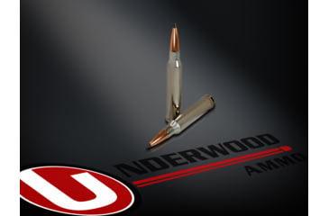 Image of Underwood Ammo 7mm Remington Magnum 168 Grain Polymer Tipped Spitzer Nickel Plated Brass Cased Rifle Ammo, 20 Rounds, 543