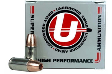 Image of Underwood Ammo 9mm Luger +P+ 115 Grain Monolithic Hollow Point Nickel Plated Brass Cased Pistol Ammo, 20 Rounds, 162