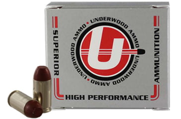Image of Underwood Ammo 9x18mm Makarov 115 Grain Coated Hard Cast Nickel Plated Brass Cased Pistol Ammo, 20 Rounds, 721