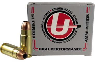 Image of Underwood Ammo 9x25mm Dillon 124 Grain Jacketed Hollow Point Brass Cased Pistol Ammo, 20 Rounds, 212