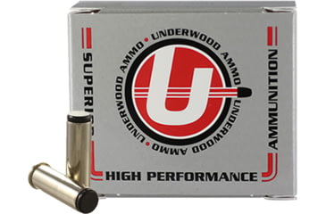 Image of Underwood Ammo .38 Special 150 Grain Coated Hard Cast Nickel Plated Brass Cased Pistol Ammo, 20 Rounds, 732