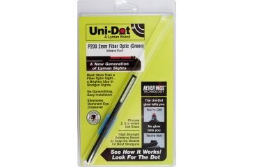 Image of Uni-Dot Fiber Optic 2mm Night Sight, Adhesive, Green 3202