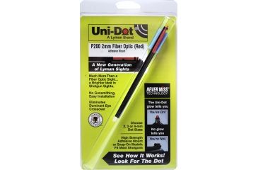 Image of Uni-Dot Fiber Optic 2mm Night Sight, Adhesive, Red 3203