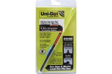 Image of Uni-Dot Fiber Optic 3mm Night Sight, Adhesive, Red 3302
