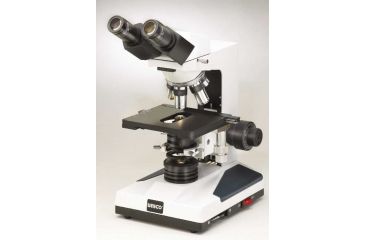 Image of Unico H626 Microscope Binocular Mohs Microscope 4X, 10X, 20X, 40X &amp; 100X Plan Achromat Objectives, Abbe N.A. 1.25, 6V/20W Halogen Illuminator H626