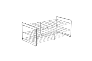 Image of UNICO Test Tube Rack, Stainless Steel, 50 Place, 22mm Dia. Holes, 54750