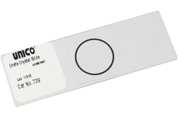 Image of UNICO Urate / Uric Acid Crystal Control Slide, in Plastic Slide Case