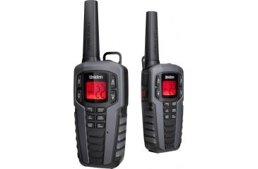 Image of Uniden 37 Mile Two Way Radios Submersible, Gray/Black SX377-2CKHS