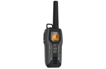 Image of Uniden 50-Mile GMRS/FRS Radio - 2 Radios, Micro USB, Charge Cradle, TRU waterproof, Boom VOX Headset, Black GMR5098-2CKVP