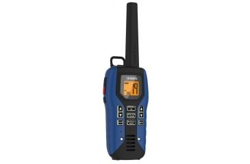 Image of Uniden 50-Mile GMRS/FRS Radio - 2 Radios, Micro USB, Charge Cradle,TRU waterproof, Headset, Navy/Black GMR5095-2CKHS