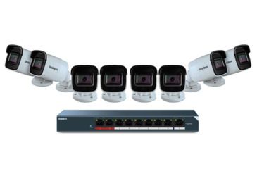 Image of Uniden 8 Outdoor Camera Security Cloud System, White/Black, UC8800