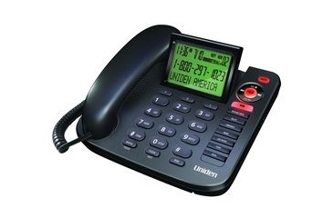 Image of Uniden Desktop Caller ID w/ Answering System, Black 1380BK