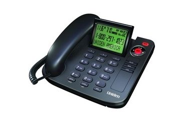 Image of Uniden Desktop Caller ID w/ Speakerphone, Black 1360BK