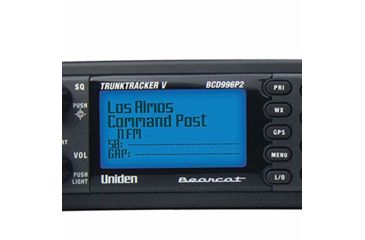 Image of Uniden Digital Mobile TrunkTracker V Scanner, Black BCD996P2