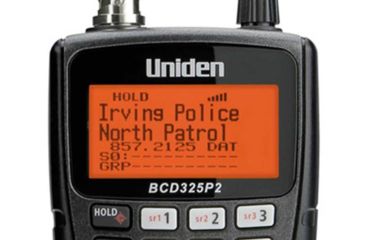Image of Uniden Handheld TrunkTracker V Scanner, Black BCD325P2