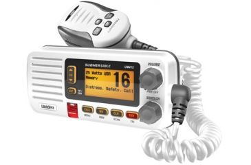 Image of Uniden Oceanus D Submersible Class D DSC Marine Radio, White, VHF, 1Watt/25Watts, 7in. W x 3in. H x 6in. D UM415