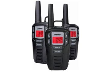 Image of Uniden SX307 Two Way Radios, Black SX307-3C