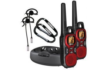Image of Uniden Two-Way FRS/GMRS Radios, Red/Black/Blue GMR3040-2CKHS