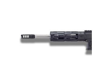 Image of Unique-ARs Bullets AR-15 Handguard, Cerakote Armor Black/Anodize Black, 7in bullet7