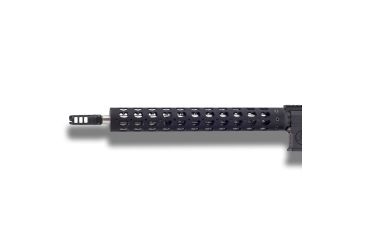 Image of Unique-ARs Hearts AR-15 Handguard, Cerakote Armor Black/Anodize Black, 15in hearts15