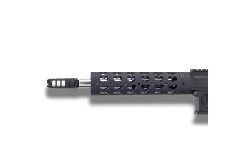 Image of Unique-ARs Hearts AR-15 Handguard, Cerakote Armor Black/Anodize Black, 9in hearts9
