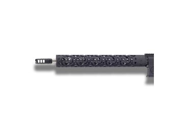 Image of Unique-ARs Hurricane AR-15 Handguard, Cerakote Armor Black/Anodize Black, 15in hurricane15