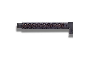 Image of Unique-ARs Jaxs AR-15 Handguard, Cerakote Armor Black/Anodize Black, 7in, jaxs7