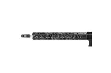 Image of Unique-ARs Making America Great 15, Cerakote Armor Black, 15 inch handguard, rifle length gas tube, spiked e, mag15