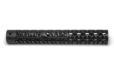 Image of Unique-ARs Molon Labe Handguard, AR-15, 9 inch, Cerakote Armor Black/Anodize Black, molon9