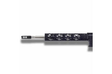 Image of Unique-ARs Razor Handguard with Dolos Locking Ring, Cerakote Armor Black, 12 in dolosrazor12