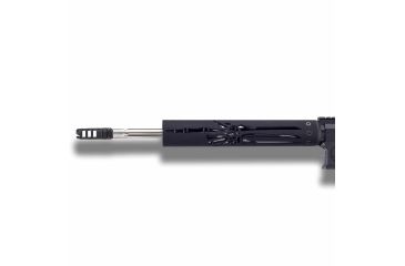 Image of Unique-ARs Skeleton Hand Handguard with Dolos Locking Ring, Cerakote Armor Black, 12 in dolosskeleton12