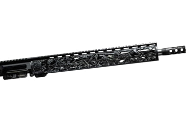 Image of Unique-ARs Slim Lotus Complete Upper Receiver, Cerakote Armor Black/Anodize Black, slotuscu