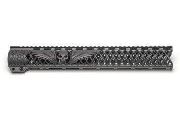 Image of USED Unique-ARs Slim Wicked Wings Handguard, AR-15, 12 inch, Cerakote Armor Black, slimwicked12, EDEMO1