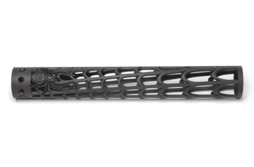 Image of Unique-ARs Web AR-15 Handguard, Cerakote Armor Black/Anodize Black, 7in, web7