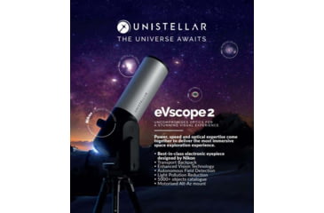 Image of Unistellar eVscope 2 Smart Digital Reflector Telescope, Silver, EVSCOPE2