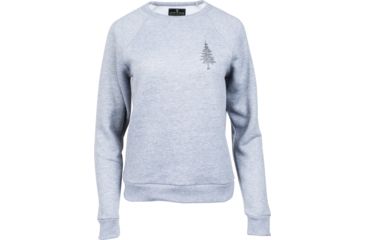 Image of United By Blue Adventure Crew Pullover - Women's-Grey-Small